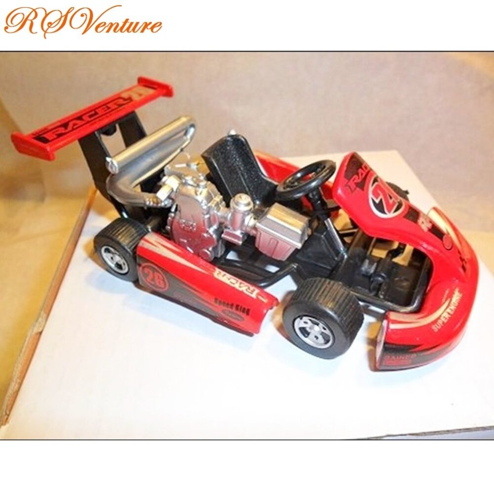 Die-cast Go-Kart Red